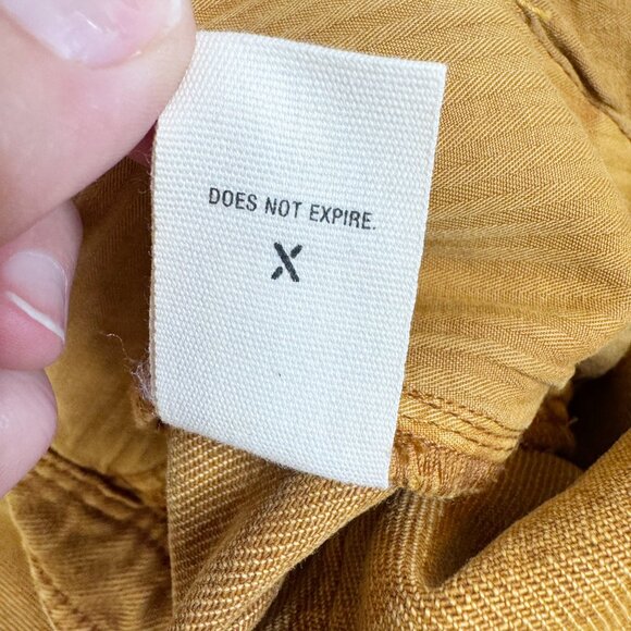 Alex Mill Parker Pant Garment Dyed Workwear Chino – Golden Ochre Mustard – 29 - Picture 6 of 13